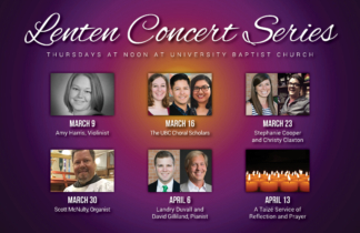 Lenten Concert Series 2017 Postcard